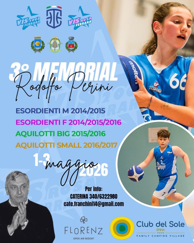 Torneo di Minibasket - 3° Memorial Rodolfo Perini